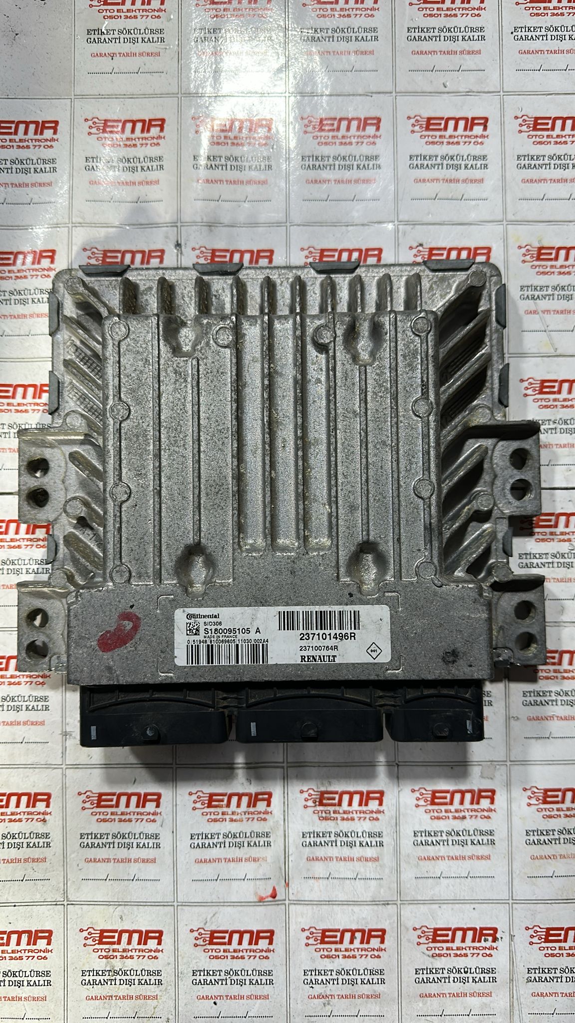 RENAULT MEGANE 3 FLUENCE 1.5 DCİ SİD305 MOTOR BEYNİ 237101496R